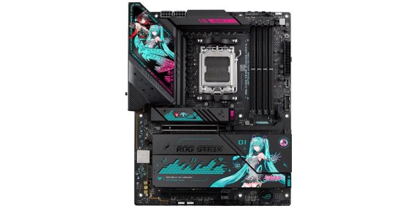 翻翻策略 华硕ROG STRIX X870E-H S MIKU主板上架：初音未来联名外观，3199元